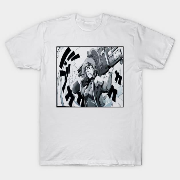 Anime Gungirl T-Shirt by buffalotrident
